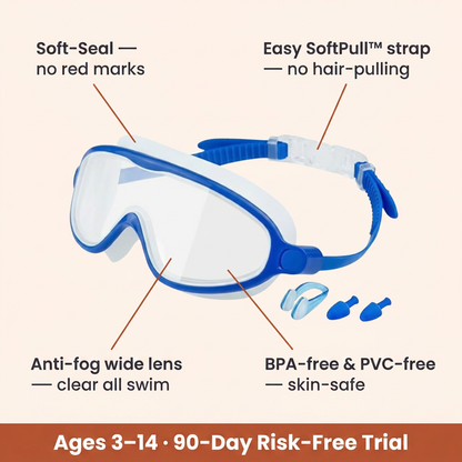 SealPup™ Soft-Seal Swim Goggles